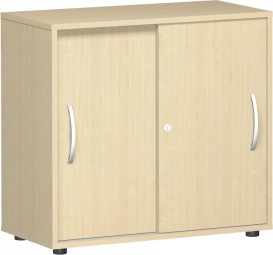 Schiebetürenschrank Mailand 2 Ordnerh., Breite 80 cm